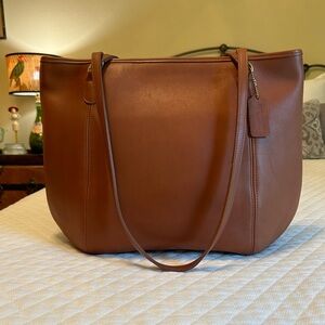 Vintage Coach Large Frame Bag #9998 in British Tan No. C7D-9998